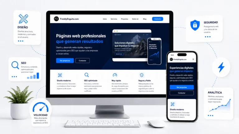 Qué debe tener una página web profesional
