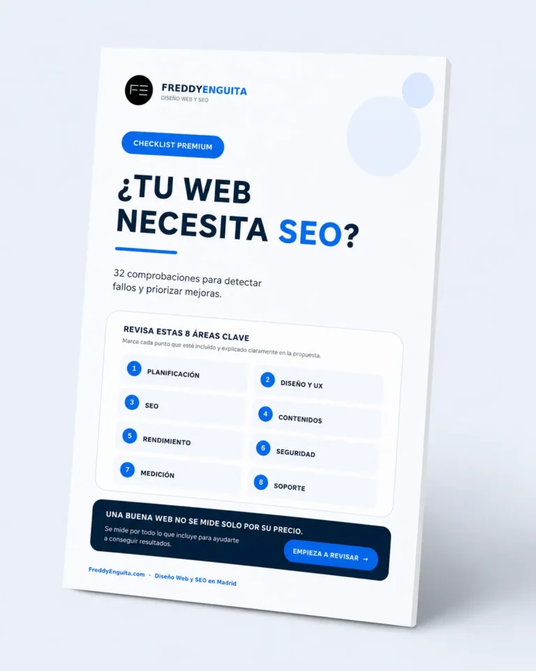 Mockup - Cómo saber si tu web necesita SEO