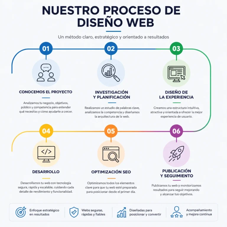 Nuestro proceso de diseño web